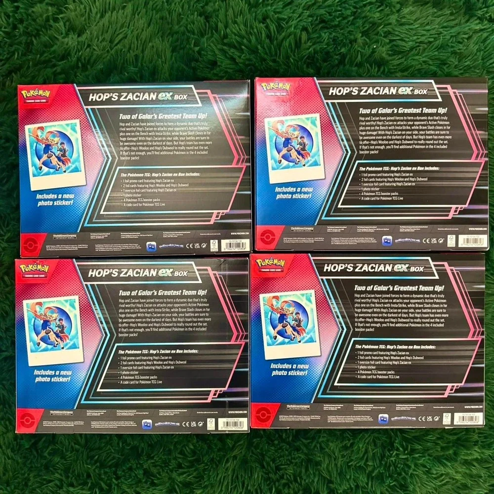 (1) Pokemon Hop's Zacian EX Box